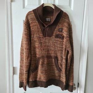 Parish Nation Shawl Collar Wool Blend Pullover